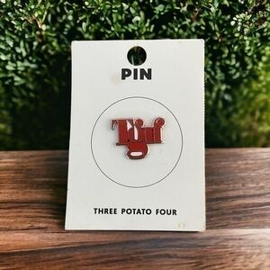Threepotatofour TGIF Pin